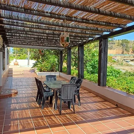 Encantador Cortijo Con Piscina Privada Y Vista Al Mar Villa Malaga